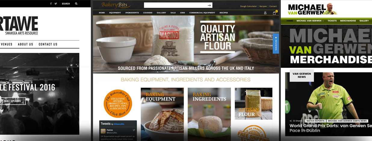 website design flyer
