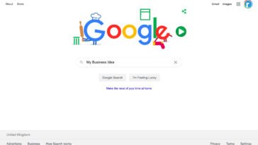 Google Home Page for SEO