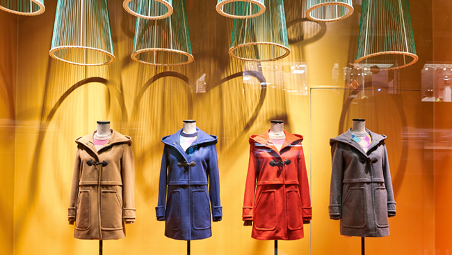Shop front parallels with web home page design