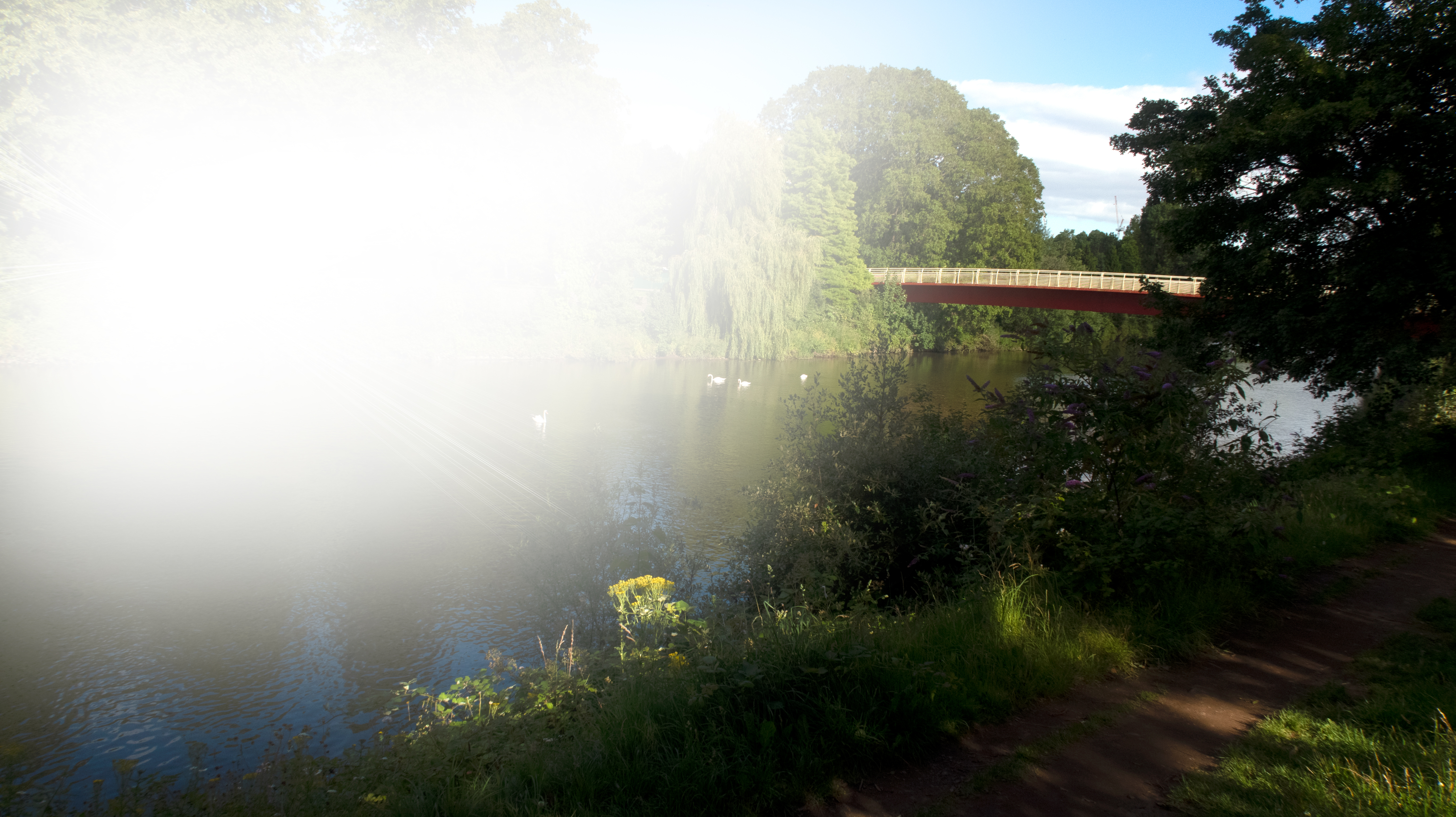 View from Sofia Gardens Bridge