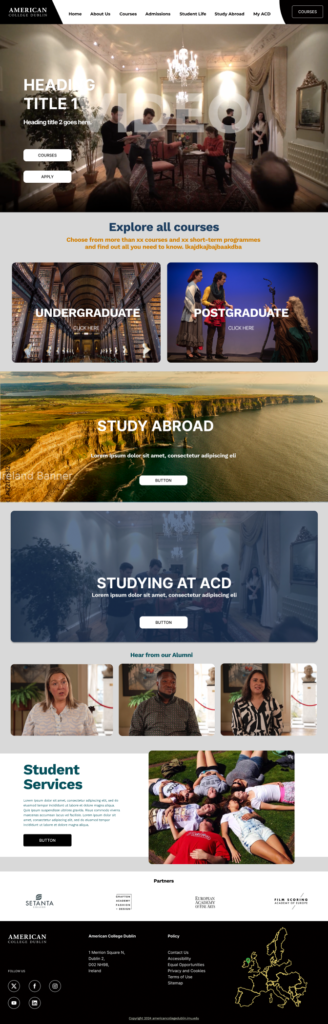 Web Design example